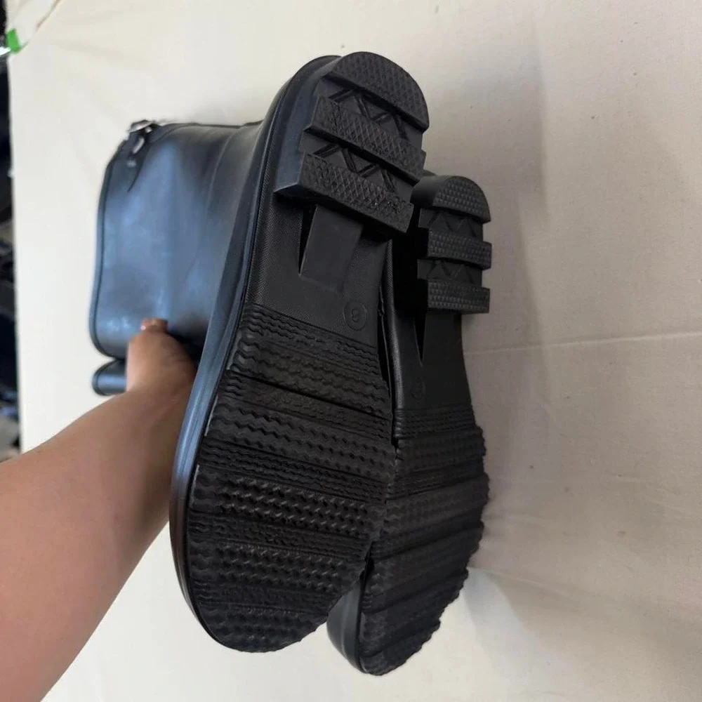 Brand new with tags A New Day black waterproof‎ rain boots